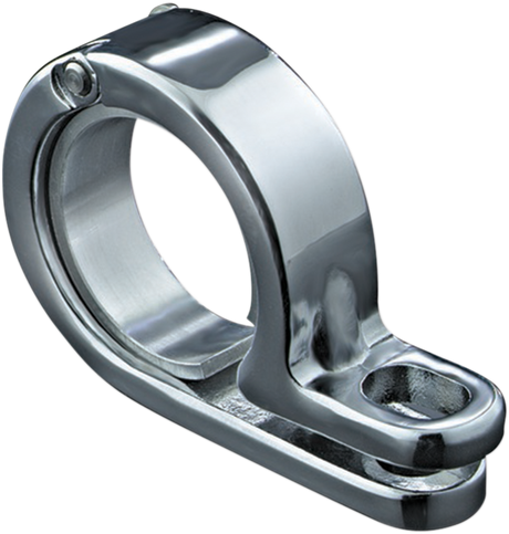 KURYAKYN P-Clamp - 1-1/8" - 1-1/4" - Gloss Black 4023
