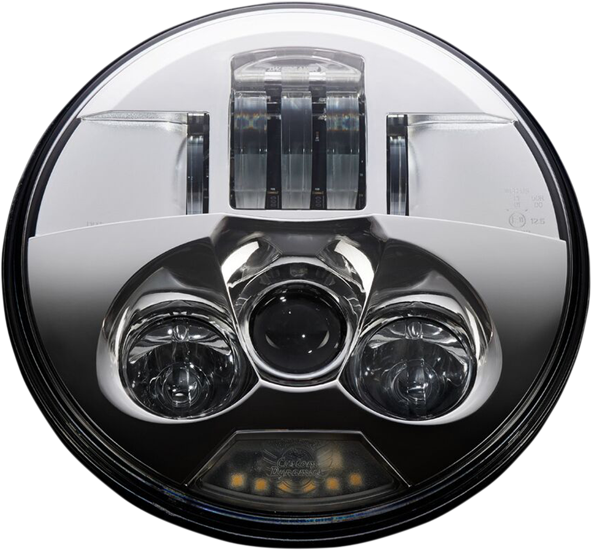 CUSTOM DYNAMICS ProBEAM LED Headlamp 7" - Chrome PB-7-C