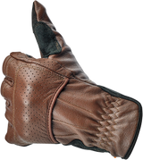 BILTWELL Borrego Gloves - Chocolate/Black - Large 1506-0201-304