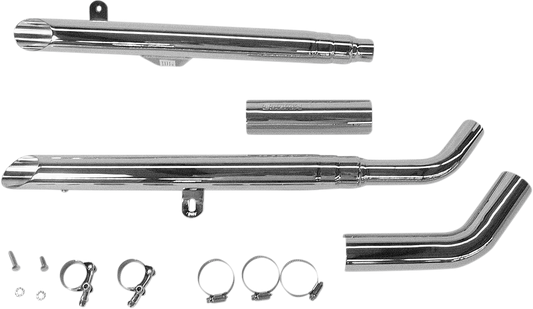 COBRA Drag Mufflers - Chrome - VZ800 3262