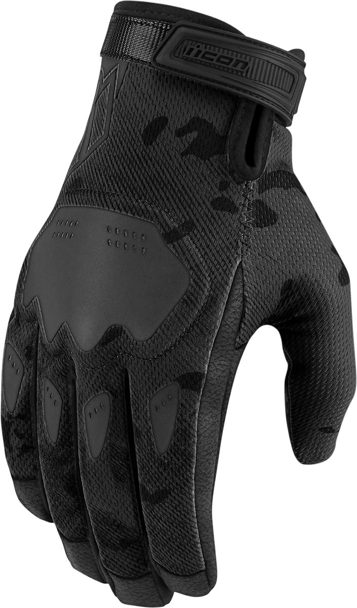 ICON Hooligan™ CE Gloves - Dark Camo - XL 3301-4399