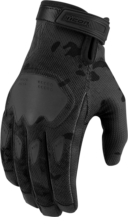 ICON Hooligan™ CE Gloves - Dark Camo - Medium 3301-4397