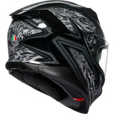 AGV K7 Helmet - Damascus - Black/Silver - Large 0101-17974
