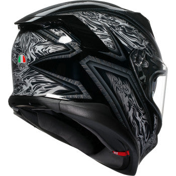 AGV K7 Helmet - Damascus - Black/Silver - Medium 0101-17973