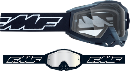 FMF PowerBomb Goggles - Rocket - Black - Clear F-50036-00001 2601-2972