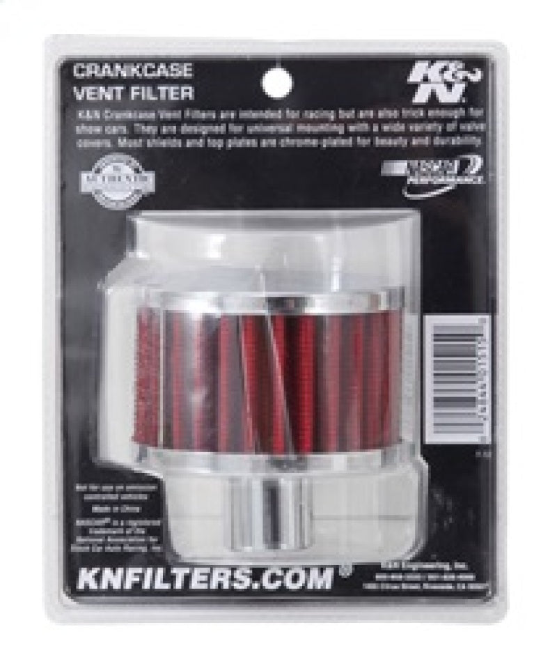 K&N Filter 1in Vent  3in Diameter 2in Height 62-1170