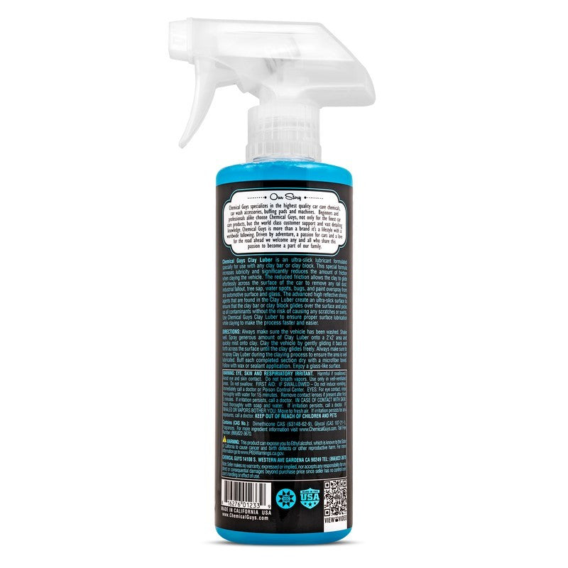 Chemical Guys Clay Luber Synthetic Lubricant & Detailer - 16oz WAC_CLY_100_16