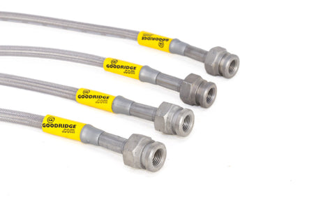Goodridge 04-13 Mazda 3/Mazdaspeed3 Stainless Steel Brake Lines Kit 25048