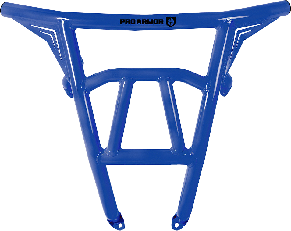 PRO ARMOR Rear Sport Bumper Blue Pol P187P361PB