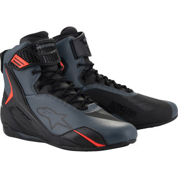 ALPINESTARS Faster-4 Shoes - Black/Gray/Red - US 12.5 2510425-1130-125
