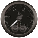 Autometer Stack Instruments Pro Control 52mm 0-100 PSI Oil Pressure Gauge - Black (1/8in NPTF Male) ST3502