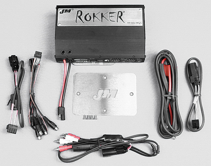 J&MXxr 500w 4-Channel Amp KitJAMP-500HR15-RG