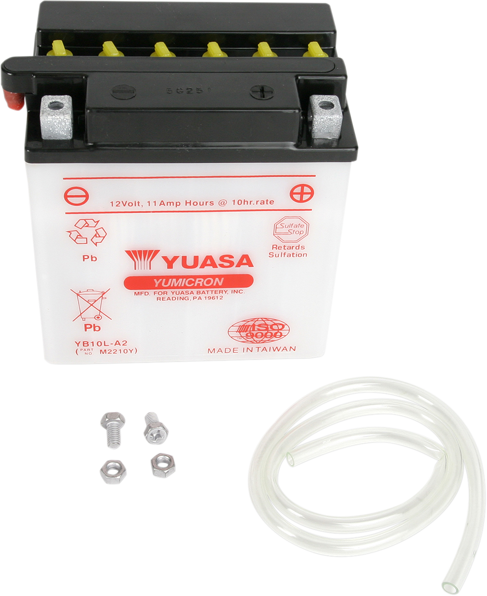 YUASA Battery - YB10L-A2 YUAM2210Y