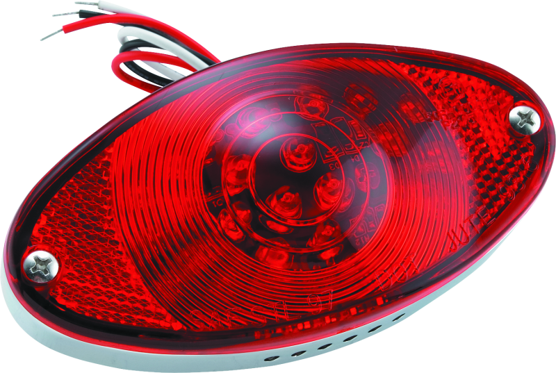 Bikers Choice Red Led Cateye D.O.T 489649