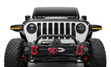 Bushwacker 18-22 Jeep Wrangler 2/4dr / 20-22 Jeep Gladiator Trail Armor Hood Armor (3pc) - Tex. Blk 14131