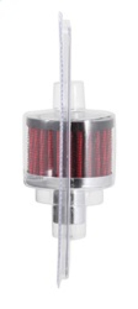 K&N Steel Base Crankcase Vent Filter .75in Vent OD x 2in OD x 1.5in Height 62-1030