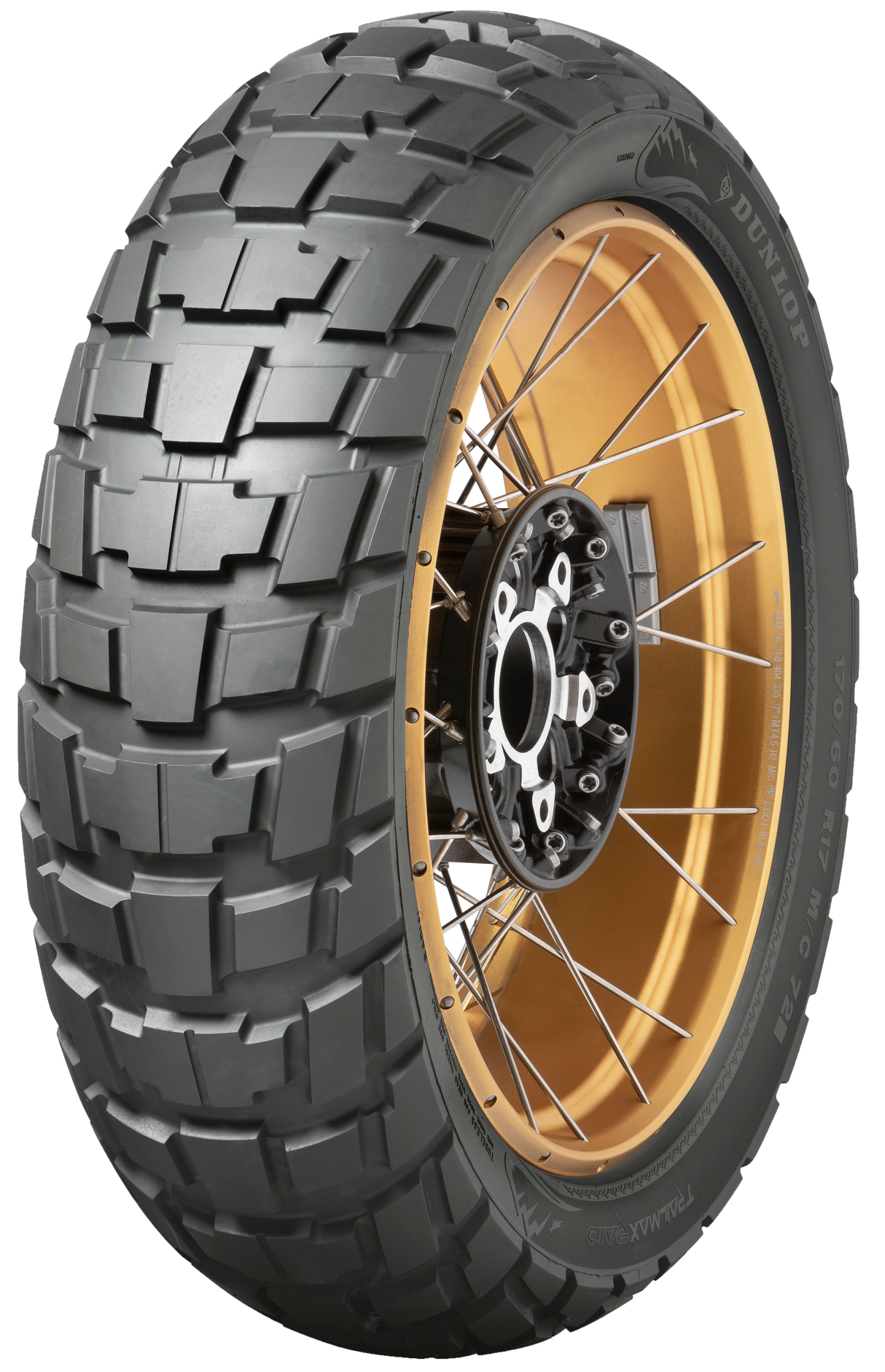 DUNLOP Tire Trailmax Raid Rear 170/60r17 72t Radial Tl 45260406