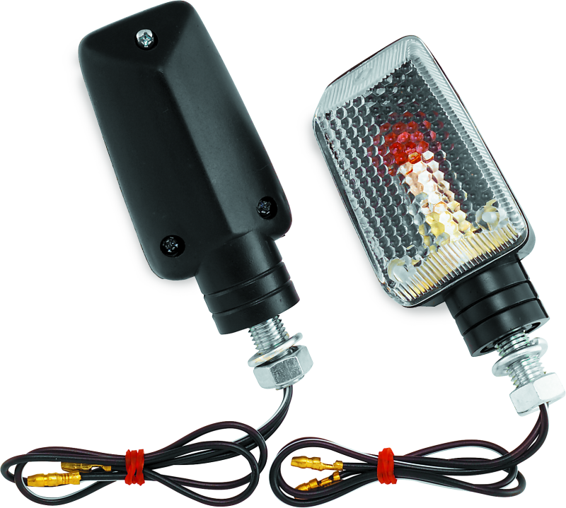 BikeMaster Universal Ministalk Marker Light - Black/Clear 268141