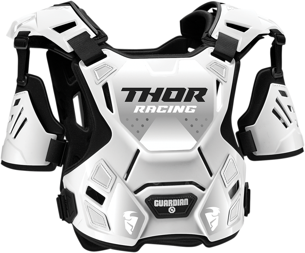 THOR Youth Guardian Roost Deflector - White - 2XS/XS 2701-0966