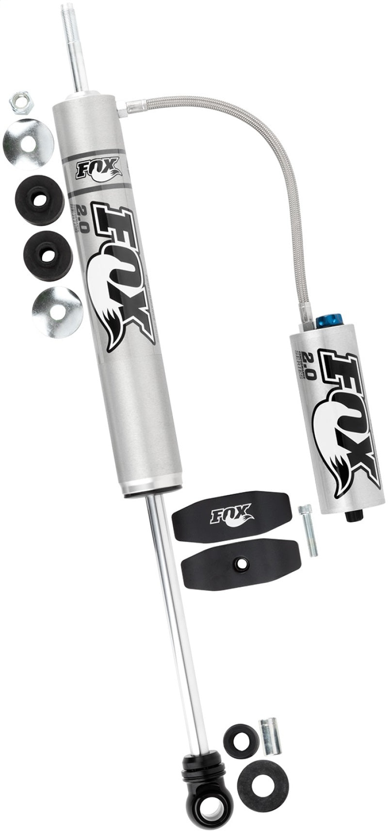 Fox 03+ 4Runner 2.0 Perf Series 9.1in. Smooth Body Remote Res. Rear Shock CD Adjuster / 0-1.5in Lift 985-26-117