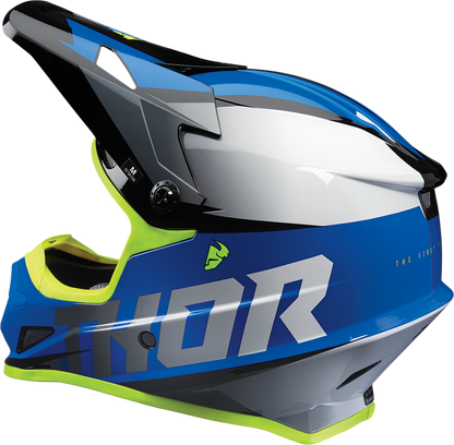 THOR Sector Helmet - Fader - Blue/Black - Small 0110-6782