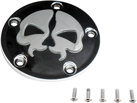 DRAG SPECIALTIES Points Cover - Black 78040B