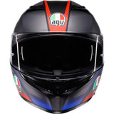 AGV Helmet K3 Striga Matte Black/Blue/Red Sm 2118381004-024-S