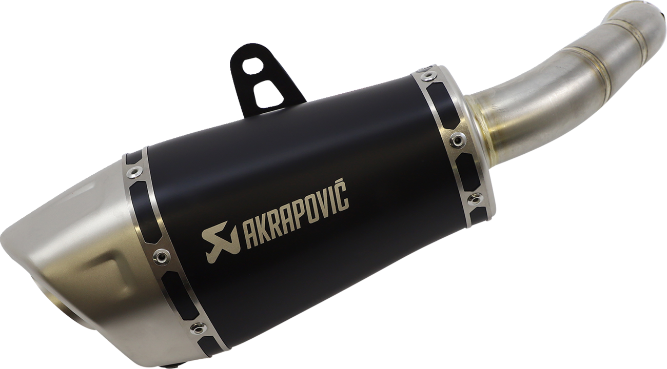 AKRAPOVIC Slip-On Muffler - Titanium S-H125SO4ASZTBL 1811-4242