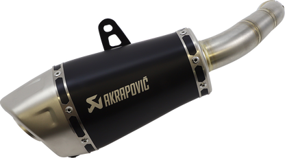 AKRAPOVIC Slip-On Muffler - Titanium S-H125SO4ASZTBL 1811-4242