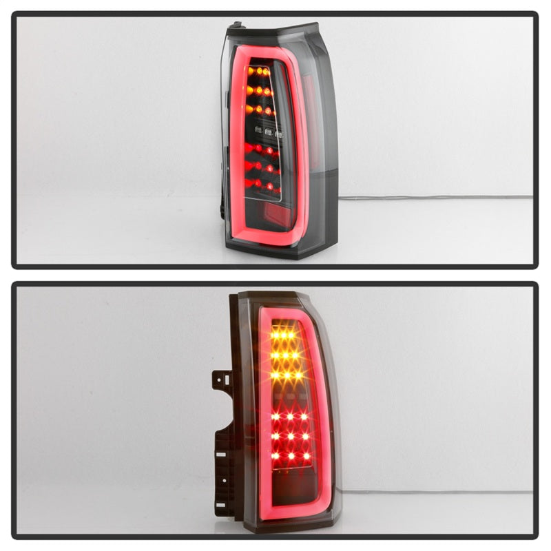 Spyder 15-17 GMC Yukon LED Tail Lights - Black (ALT-YD-GY15-LED-BK) 5085702