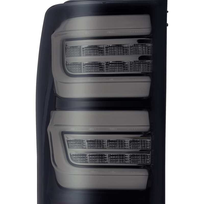 AlphaRex 07-13 Toyota Tundra PRO-Series LED Tail Lights Jet Black 670010