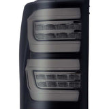 AlphaRex 07-13 Toyota Tundra PRO-Series LED Tail Lights Jet Black 670010