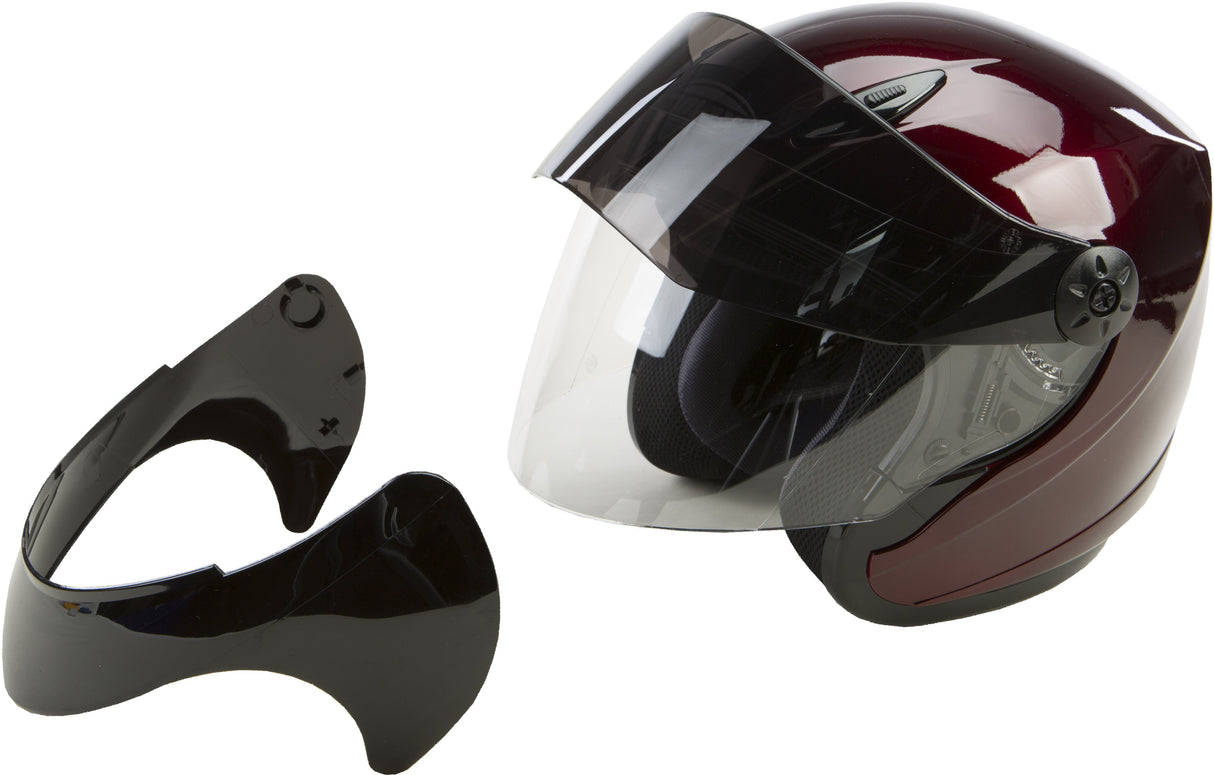 GMAX Gm17spc Open- Wine Xs Flip Tint Shield 971-7103