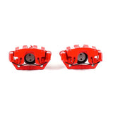 Power Stop 06-09 Pontiac Solstice Rear Red Calipers w/Brackets - Pair S5050