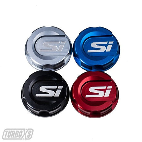 Turbo XS 2016+ Honda Civic Blue Oil Cap HC-OC-BLU-SI