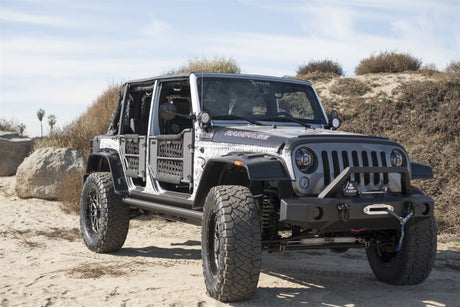 Rampage 2007-2018 Jeep Wrangler(JK) Trailguard Front Bumper - Black 99510