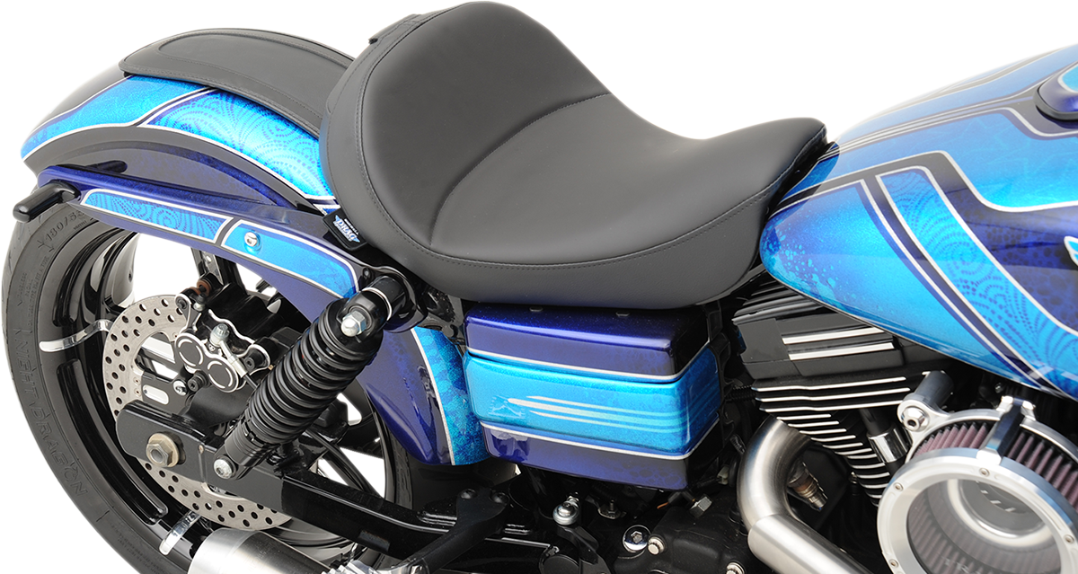 DRAG SPECIALTIES Solo Seat - Mild Stitched - Driver's Backrest - FXD USE P-PADS 08030342,0353 0803-0555