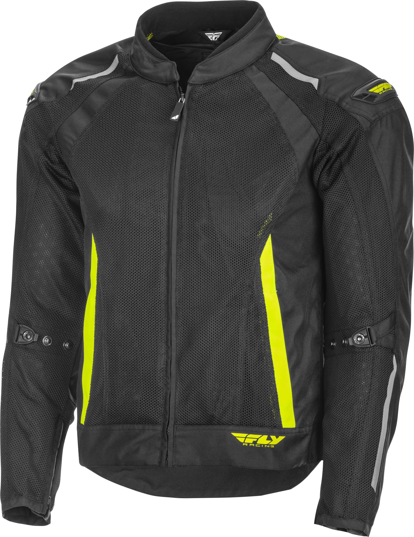 FLY RACING Coolpro Mesh Jacket Black/Hi-Vis 2x 477-40522X