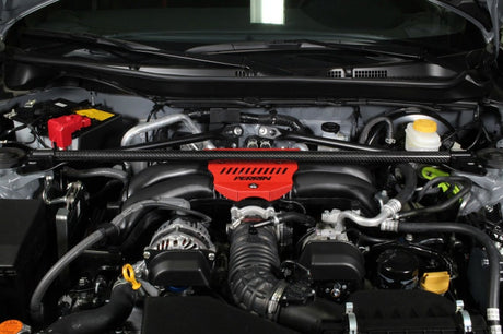 Perrin 2013+ BRZ/FR-S/86/GR86 Front Strut Brace - Carbon Fiber (Req. Removal of OEM Engine Cover) PSP-SUS-066CF