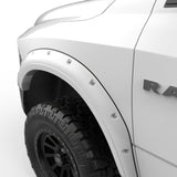 EGR 10+ Dodge Ram HD Bolt-On Look Color Match Fender Flares - Set - Bright White 792854-PW7