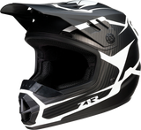 Z1R Youth Rise Helmet - Flame - Black - Small 0111-1439