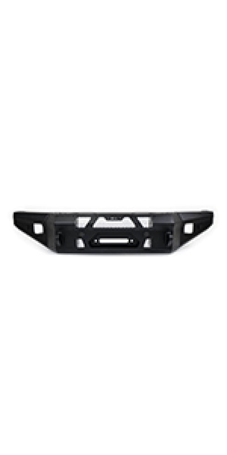 DV8 Offroad 2021+ Ford Bronco Front Bumper Winch Capable w/ Optional Bull Bar/Aux Light Opening FBBR-01