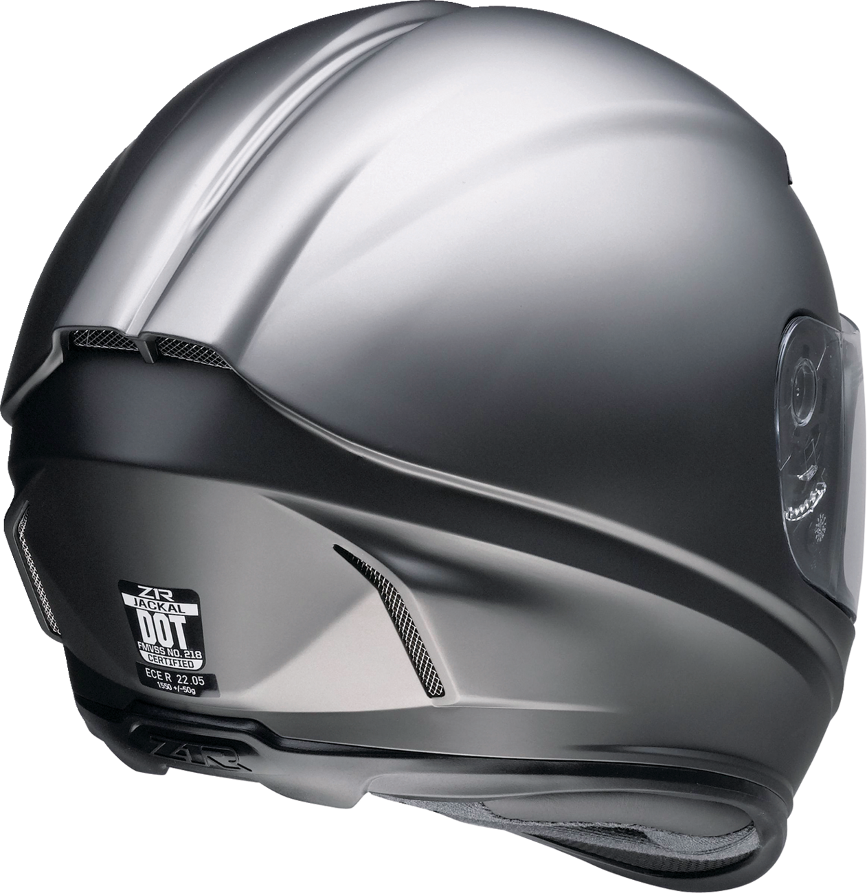 Z1R Jackal Helmet - Satin - Titanium - XS 0101-14835