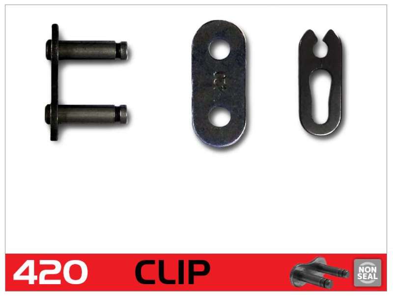 RK Chain RK-M 420-CLIP - Natural 420-CL