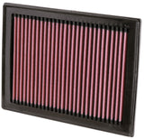 K&N 08 Nissan Sentra 2.5L Drop In Air Filter 33-2409