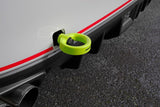 Perrin 15-19 Subaru WRX/STI Tow Hook Kit (Rear) - Neon Yellow PSP-BDY-252NY
