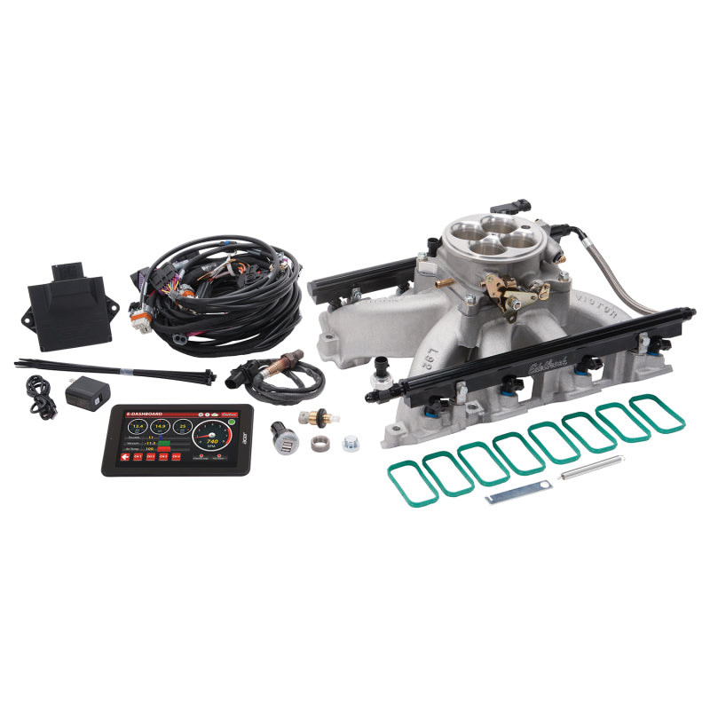 Edelbrock Pro Flo 4 EFI System Seq Port LS Gen III/IV Victor Jr Rect Port 550 HP Max 35lb/hr 35740