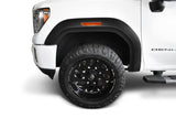 Bushwacker 20-21 GMC Sierra 2500HD Extend-A-Fender Style Flares Front 4pc - Black 40988-02