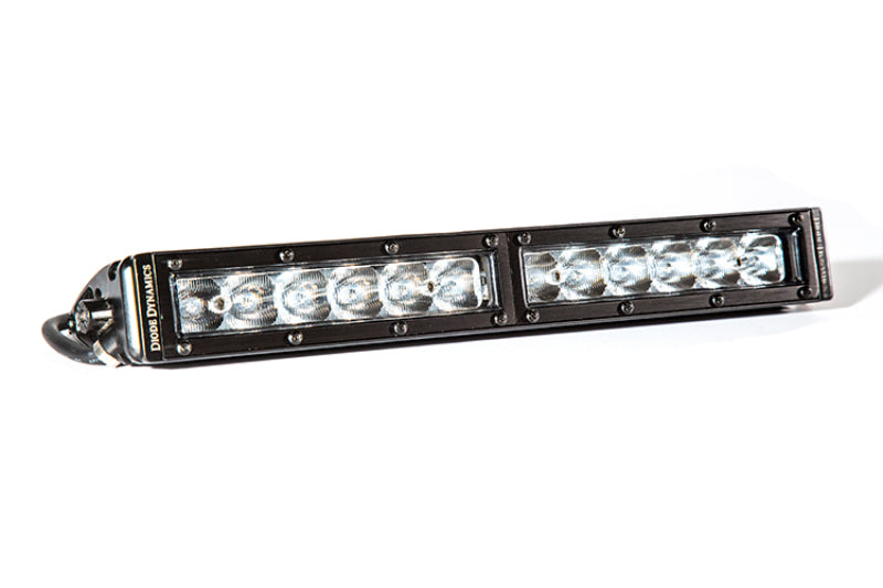 Diode Dynamics 12 In LED Light Bar Single Row Straight Clear Driving Each Stage Series DD5015S