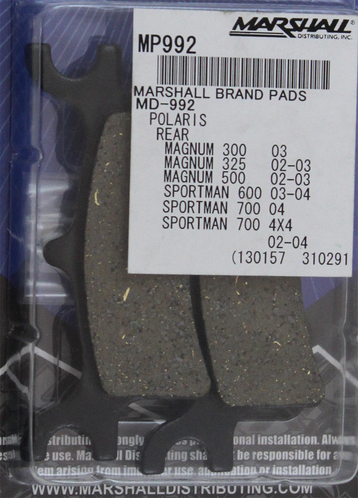 VESRAH Brk Pads- P700/800l '02- 06 Ebc#fa314 AT-05015